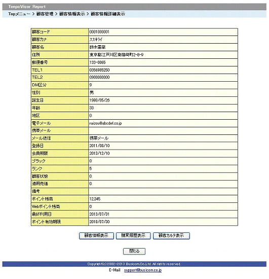結果画面