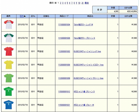 結果画面