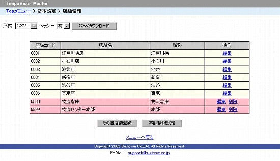 一覧画面