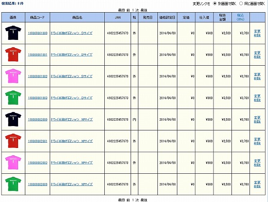 結果画面