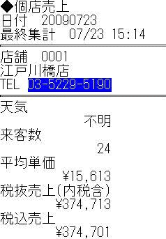 個店売上1